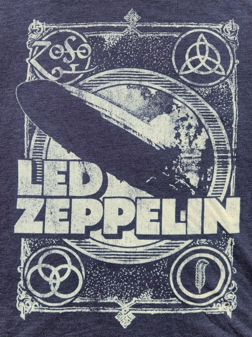 Led Zeppelin Airship Disaster Band Shirt